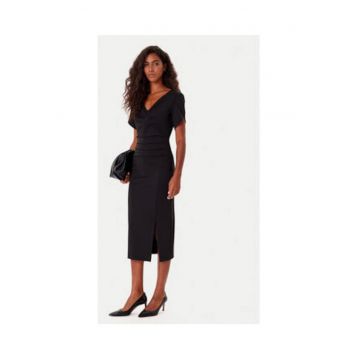 Rochie de cocktail -  neagra - 95% poliester - 5% elastan -