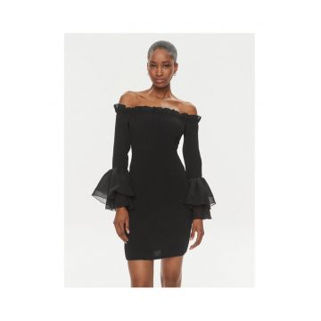 Rochie de cocktail pentru femei  negru -