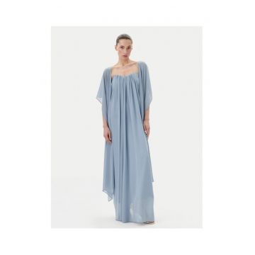 Rochie de seara dama  albastru - eleganta - din material de calitate