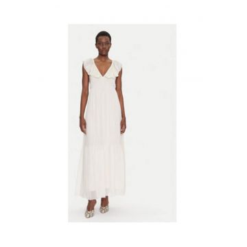 Rochie de vara -  bej - 70% viscoza - 30% matase -