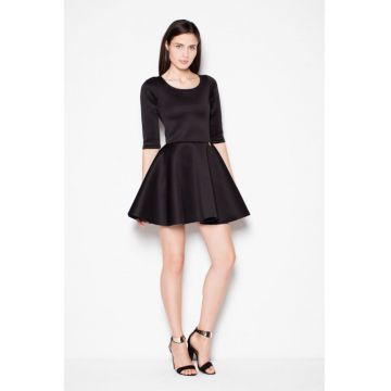 Rochie eleganta model dwqf - Negru
