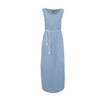 Rochie lunga drapata -