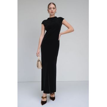Rochie lunga Verdun - Negru