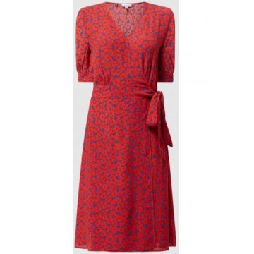 Rochie petrecuta cu model floral - 34