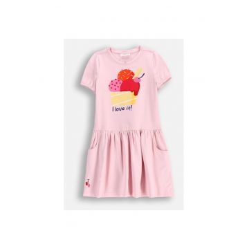 Rochie tricotata - cod WC5129201HGK-007 - Roz