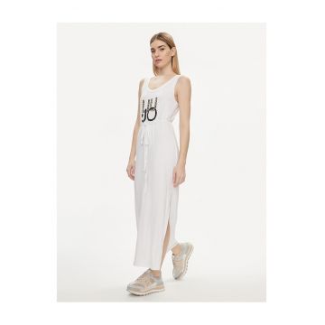 Rochie tricotata de dama  alba