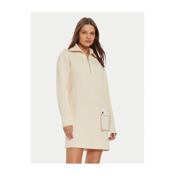 Rochie tricotata de dama  bej