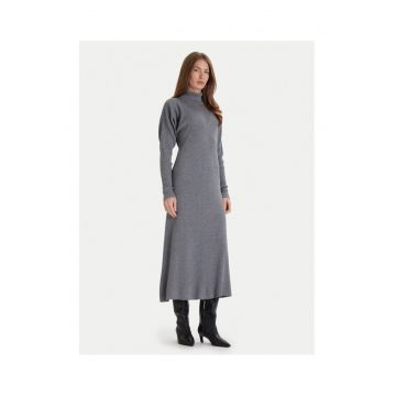 Rochie tricotata de dama  gri