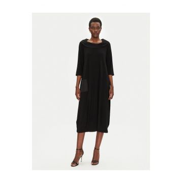 Rochie tricotata de dama  negru