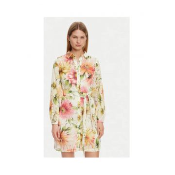 Rochie-camasa cu maneci lungi -