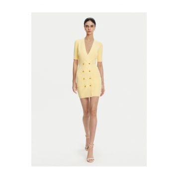 Rochie dama  tricotatawqf - Galben