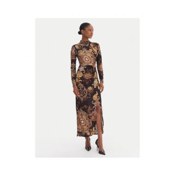 Rochie de cocktail -  maro - fabrica de calitate