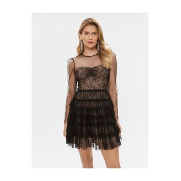 Rochie de cocktail pentru femei  negru -