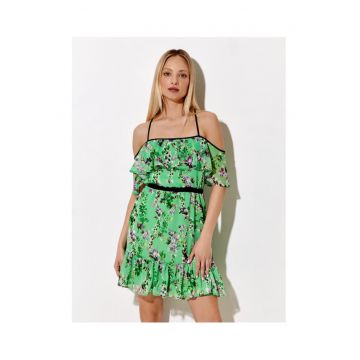 Rochie de vara -  colorata - verde - femei -