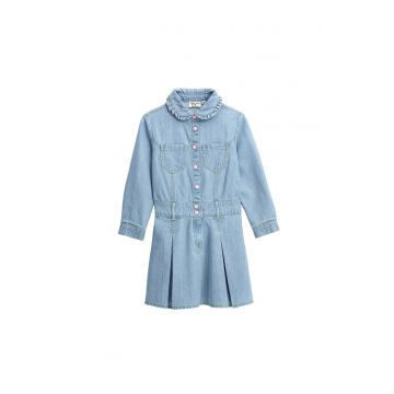 Rochie fete -  Denim - Albastru deschis