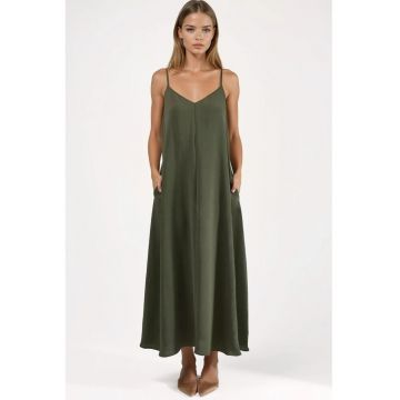 Rochie  Kaki - Kaki