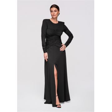 Rochie maxi eleganta de seara  LA-OM-DLR272 - Negru