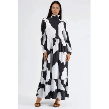 Rochie Maxi -  negru - poliester