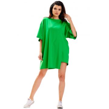 Rochie oversize mini t - - Verde