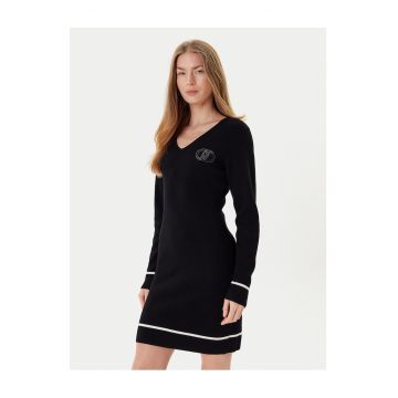 Rochie  tricotata - neagra - femei