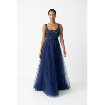 Rochie Amna - Bleumarin