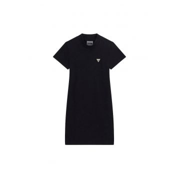 Rochie casual fete -  bumbac organic - Negru