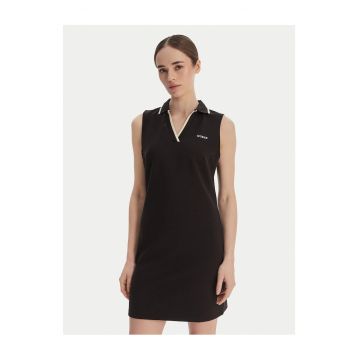 Rochie casual -  maro - 50% poliester - Maro