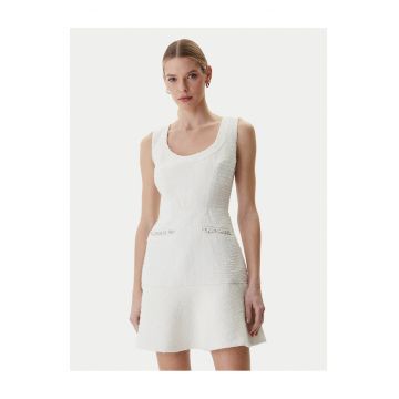 Rochie cocktail - Ecru