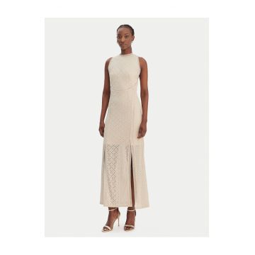 Rochie cocktail Femei -  Bej - poliamida