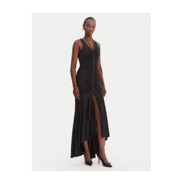 Rochie cocktail -  poliester - negru - Negru