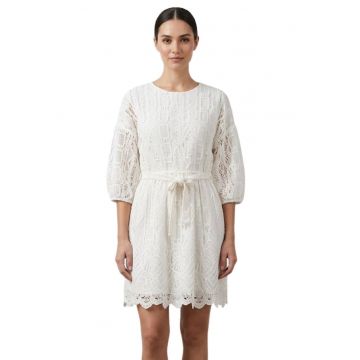 Rochie din dantela guipure Aster -