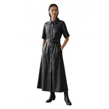 Rochie din piele naturala Relise -