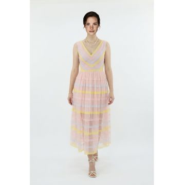 Rochie Enid - Roz pal