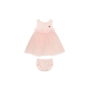 Rochie fete  roz din poliamida - Roz