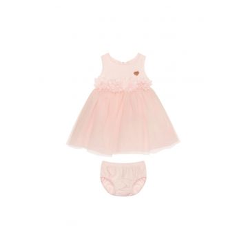 Rochie fete  roz din poliamida - Roz