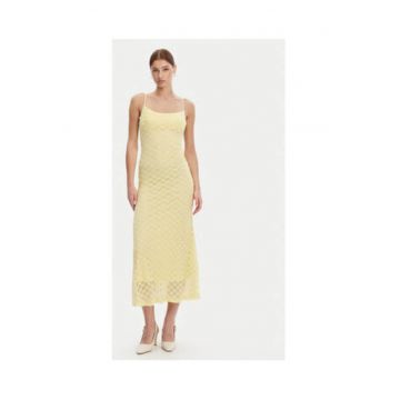 Rochie  galben - 45% poliamida