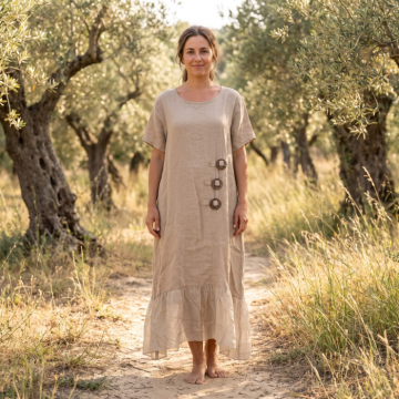 Rochie lejera din bumbac Ioana