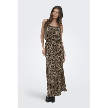 Rochie maxi fara maneci Winner - Maro pamantiu