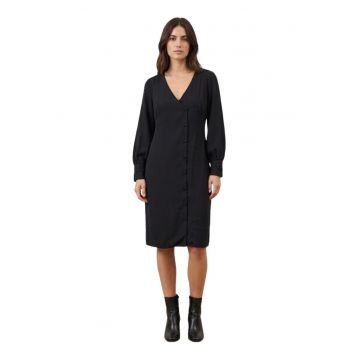 Rochie midi cu croiala dreapta Rodette -