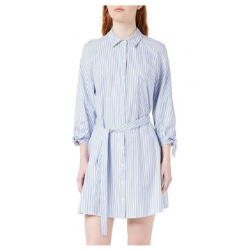 Rochie tip camasa cu dungi -