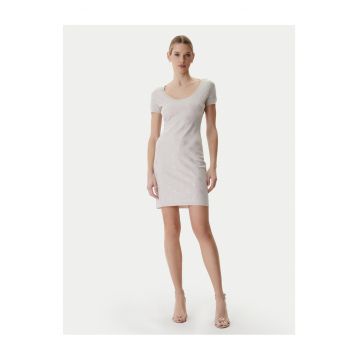 Rochie tricotată  bej - Bej