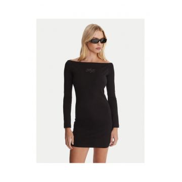 Rochie casual dama  neagra - calitativa