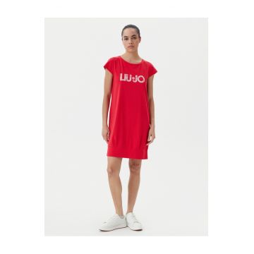 Rochie casual dama  rosu