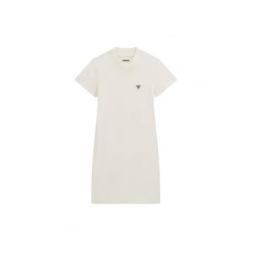 Rochie casual fete -  bumbac organic - Ecru