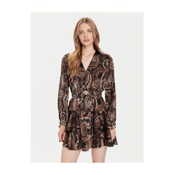 Rochie casual  maro - material de calitate