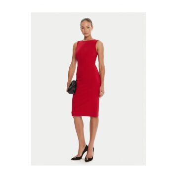 Rochie cocktail dama  rosu