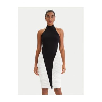 Rochie cocktail Femei -  neagra - poliester - fermoar