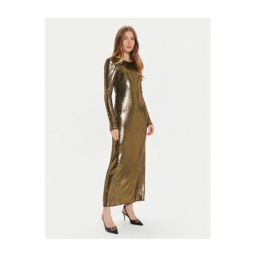 Rochie de cocktail de dama  aurie