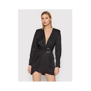 Rochie de cocktail  Neagra - Lyocell -