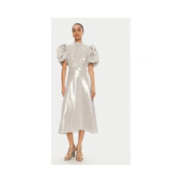 Rochie de cocktail pentru femei -  305018595 - argintiu -